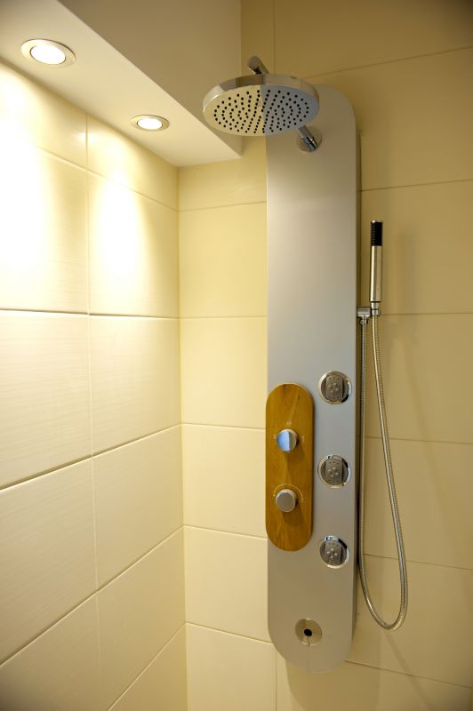 Luxury Shower with Rainfall Head