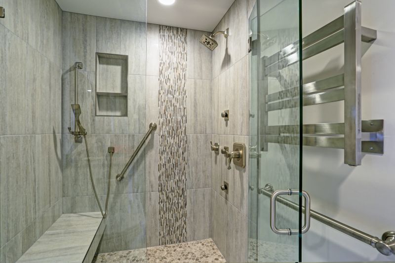 Built-in Seating in Shower Area